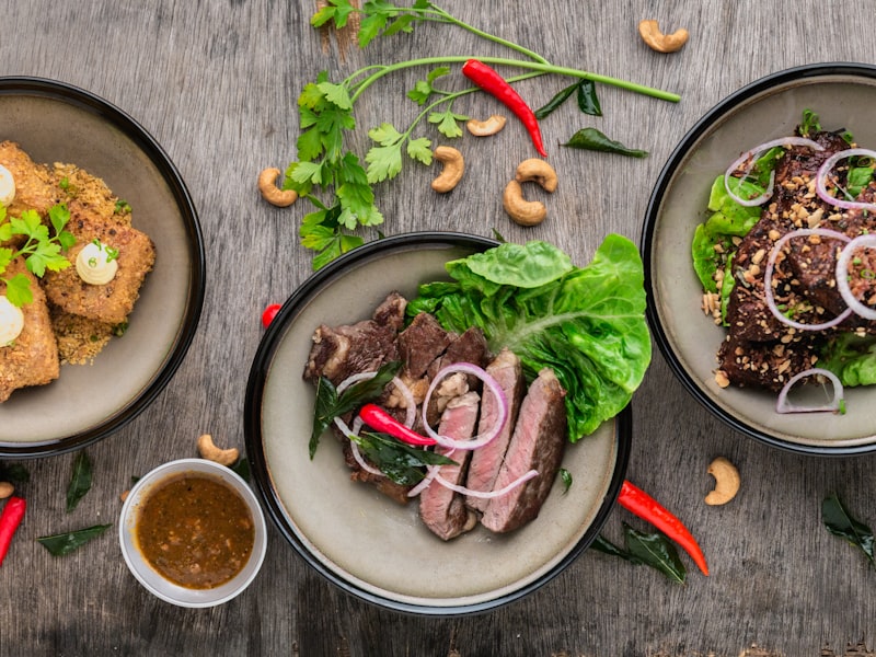 Beautifully plated dish